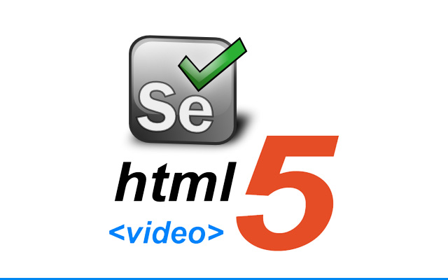 סלניום עם HTML5 Video